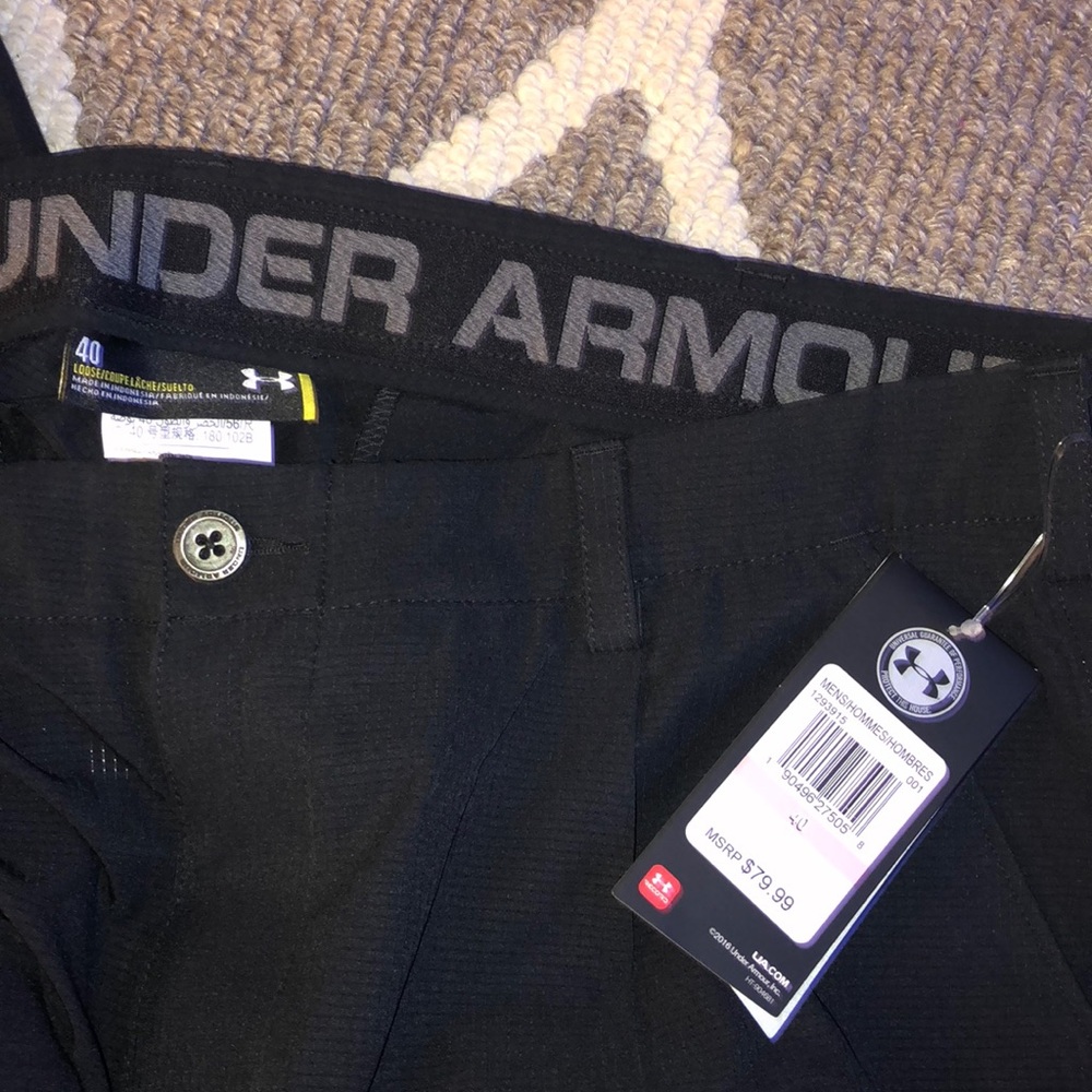 nwt men’s under armour golf pants retail 79.99 - Picture 2 of 5